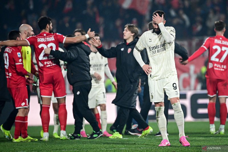 Takluk 2-4 dari Monza, AC Milan Banyak Melakukan Kesalahan