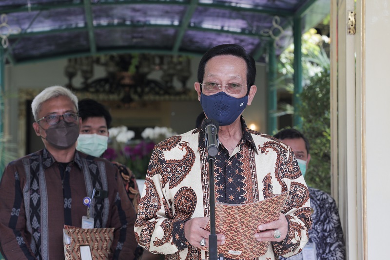 Gubernur Daerah Istimewa Yogyakarta Sri Sultan Hamengku Buwono X. (Foto: Humas Pemprov DIY)