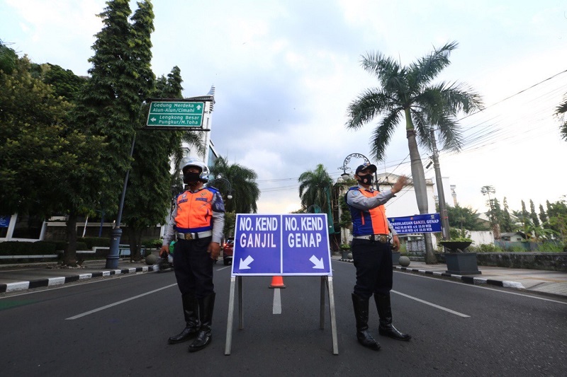 Libur Nataru, 10 Ruas Jalan Ditutup dan Ganjil Genap Diterapkan di Bandung