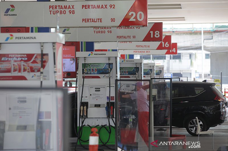SPBU. (Foto: Antara)