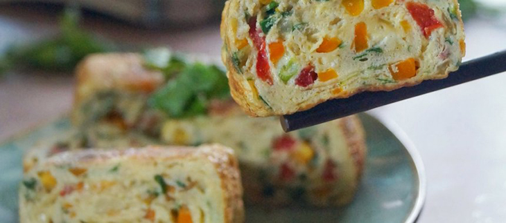 Sarapan Pagi ini Nikmati Telur Gulung ala Korea