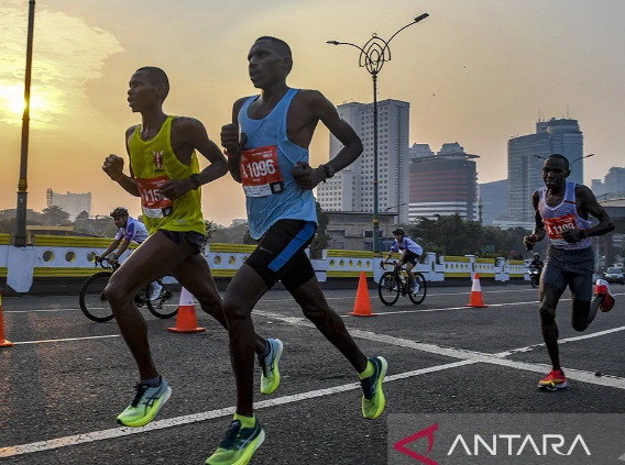 Pemprov DKI Kerahkan 2.400 Trantib Amankan Jakarta Internasional Marathon