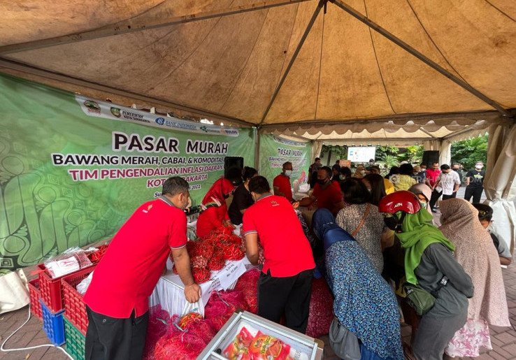 Harga Bawang dan Cabai Naik, TPID Kota Solo Gelar Operasi Pasar