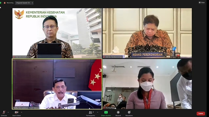 Menteri Luhut Pastikan Belum Ditemukan Varian Omicron di Indonesia