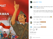 Pimpin Upacara Hari Pahlawan, Jokowi Tegaskan Indonesia Makin Kokoh