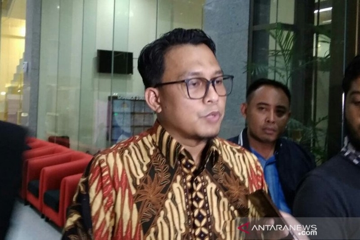 Plt Juru Bicara KPK Ali Fikri. (Antara/Benardy Ferdiansyah)
