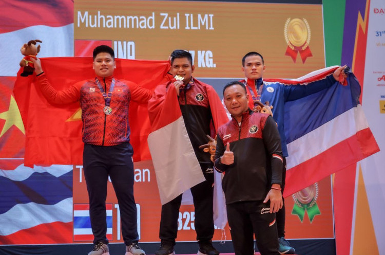 SEA Games 2021: Muhammad Zul Ilmi Dulang Medali Emas di Cabor Angkat Besi