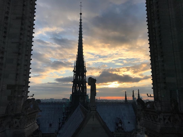 Katedral Notre Dame. (Foto: instagram.com/notredamedeparis)