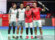 Jokowi Ucapkan Selamat kepada Ginting cs yang Juara Singapore Open 2022