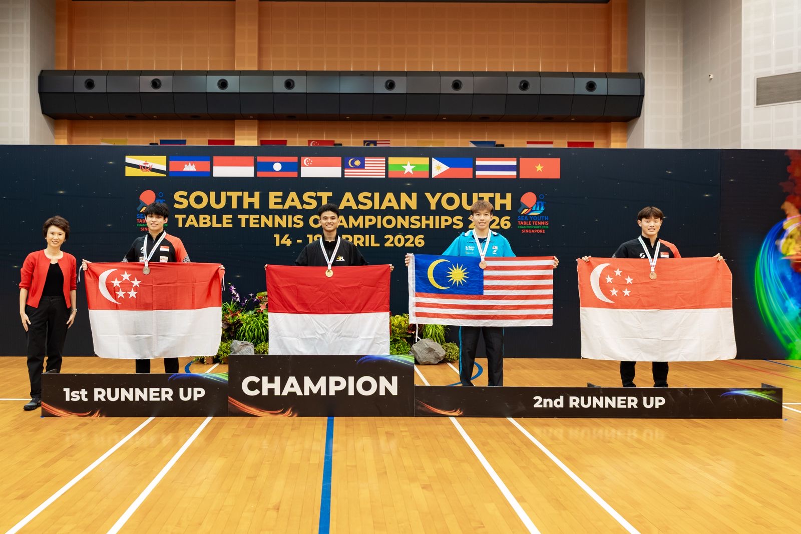 Indonesia Rebut Emas di SEA Youth Table Tennis 2026, Jadi Sinyal Kebangkitan Tenis Meja