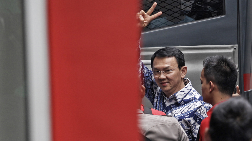 Mantan Gubernur DKI Jakarta Basuki Tjahaja Purnama (BTP) alias Ahok. (Antara Foto)
