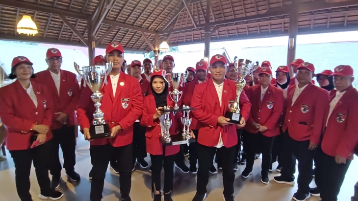 Atlet Kempo Indonesia Borong 28 Medali dari Kejuaraan Dunia di Portugal