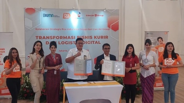 Pos Indonesia dan Lion Air Permudah UMKM lewat Ekosistem Direct Trading