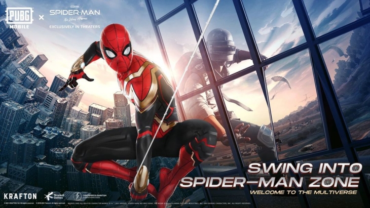 'Spider-Man: No Way Home' Akan Hadir di 'PUBG Mobile'