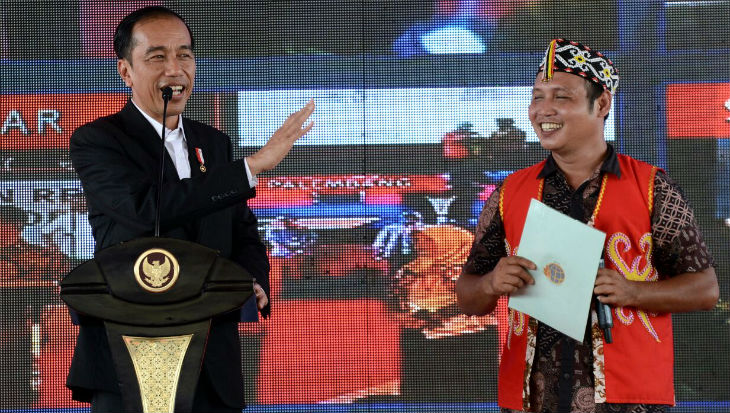 Presiden Pastikan Awasi Proses Penyerahan Sertifikat Tanah untuk Rakyat