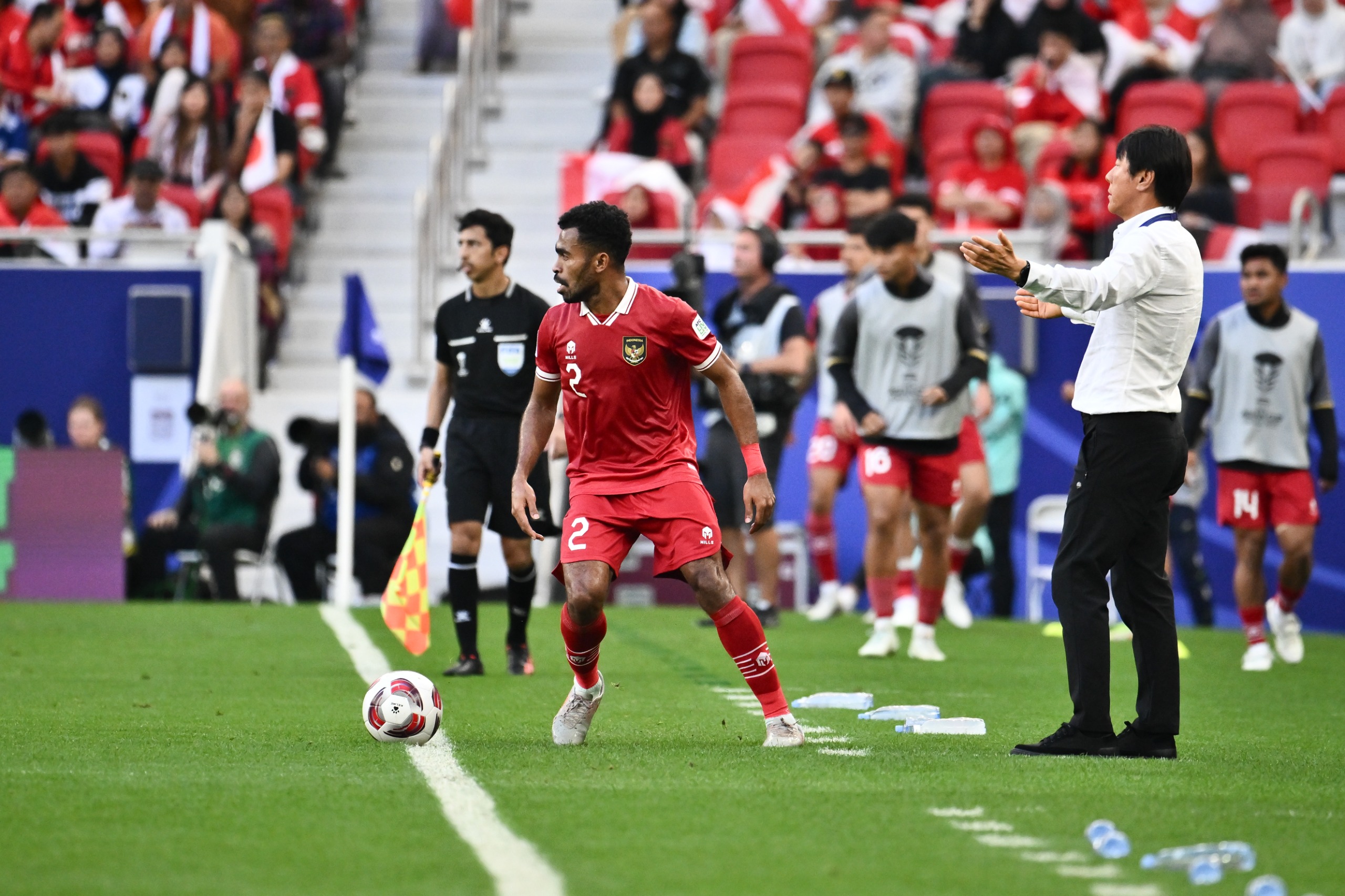 Alasan Shin Tae-yong Mainkan Elkan Baggott di Posisi Striker