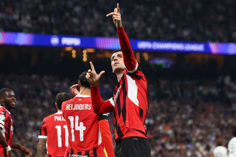 Real Madrid Tumbang di Kandang, Kalah 3-1 dari AC Milan