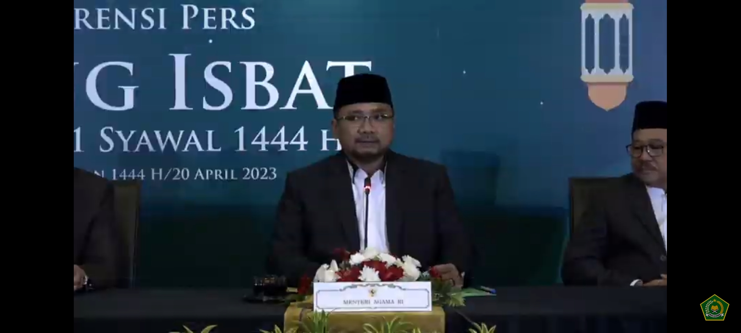 Pemerintah Tetapkan 1 Syawal pada Sabtu 22 April