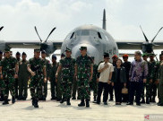 TNI Memulai Misi Pengiriman Bantuan Bagi Gaza Lewat Udara