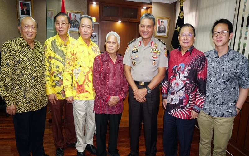 Audiensi ke Asops Polri, Pengurus INTI Bahas Persoalan Kebangsaan