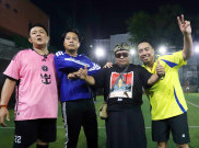 Keseruan Fun Mini Soccer Konten Kreator Dukung Jersey Produk UMKM Lokal 