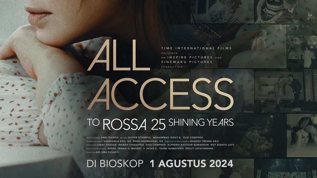 'All Access to Rossa 25 Shining Years' Tayang 1 Agustus 2024