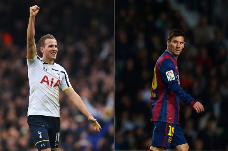 Tottenham v Barcelona: Adu Tajam Harry Kane dan Lionel Messi