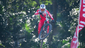 SEA Games 2025 Thailand: Aksi Sepeda Downhill Putra Indonesia Raih Medali Perak