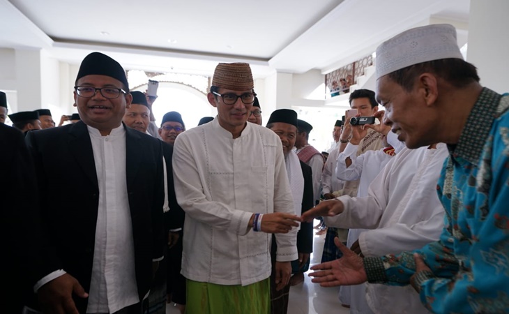 Sandiaga ke Santri Milenial: Jangan Jadi Politisi, Kuras Kantong