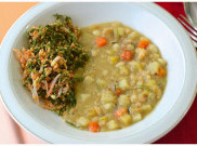 Bubur Sop Favorit Raja Deli Hangatkan Ramadan