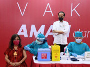 Vaksinasi COVID-19 di Indonesia Rangking 11 Terbaik Dunia