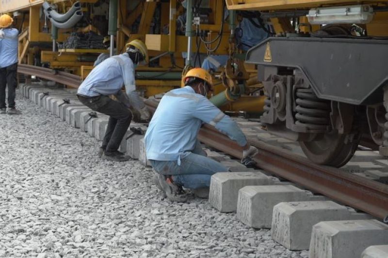 Jalur Kereta Cepat Yang Bakal Dicoba Jokowi dan Xi Jinping Telah Rampung