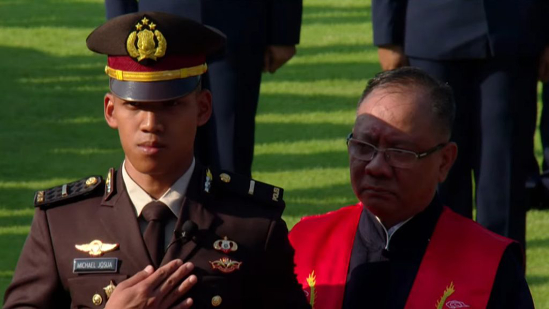 Kisah Ipda Michael, Satu-Satunya Lulusan Akpol 2024 Beragama Konghucu yang Dilantik Jokowi