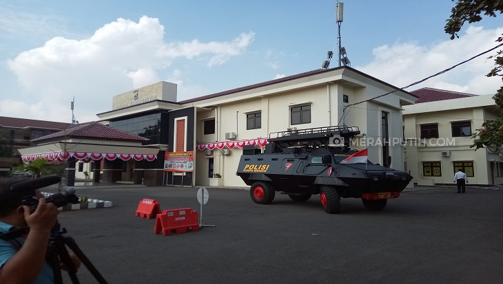 Pascapenyerangan Wakapolres, Polda Jateng Terjunkan Brimob Jaga Markas Polisi di Karanganyar