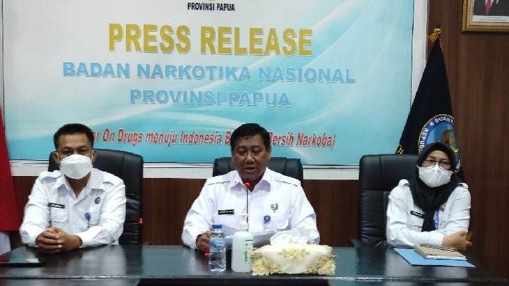 BNN Papua Ungkap Pemasok Ganja dari PNG Gunakan Jalur-Jalur Tikus