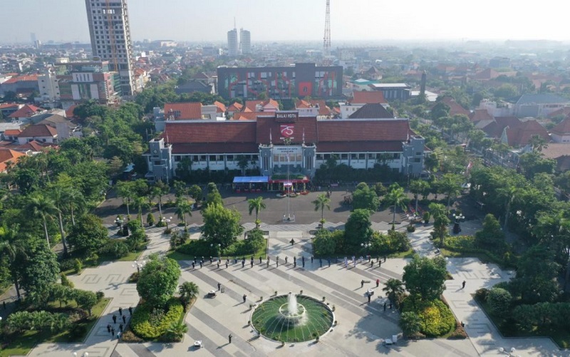 Balai Kota Surabaya. (Foto: Humas Kota Surabaya)