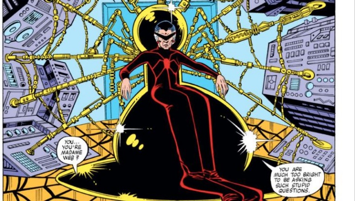 Madame Web adalah tokoh penting di komik Spider-Man. (Foto: Ist)