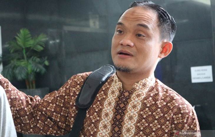 Jaksa penuntut umum (JPU) KPK Yadyn Palebangan di pengadilan Tindak Pidana Korupsi (Tipikor) Jakarta, Jumat (31/1) (Desca Lidya Natalia)