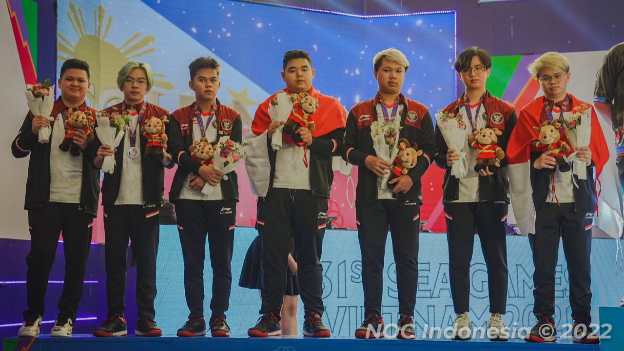 Indonesia Sumbang Medali Perak di Final SEA Games Esports Mobile Legends
