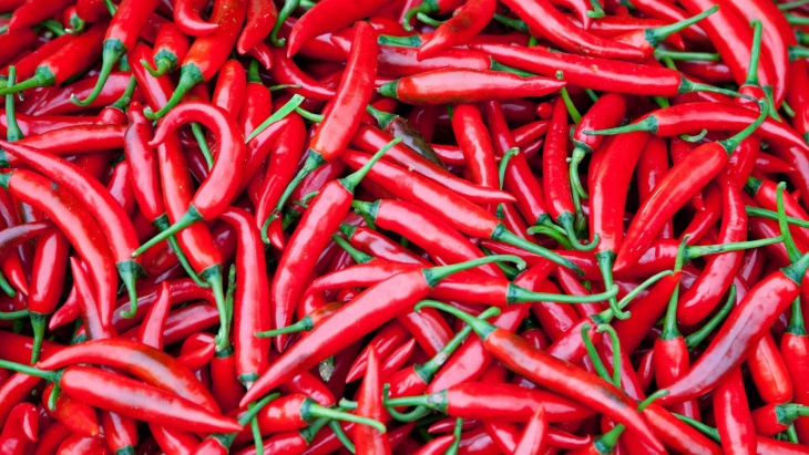 Cabe mengandung zat capsaicin. (Foto: KTLA)