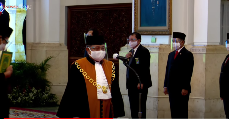 Wakil Ketua MA Andi Samsan Nganro. (Foto: Tangkapan Layar)