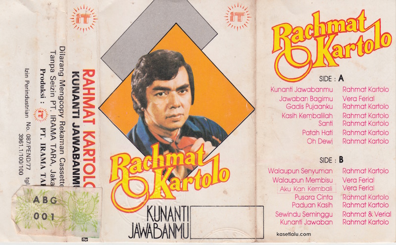 Lagu Mendayu dan Merengek Rahmat Kartolo Meminjam Semangat Elvis Presley