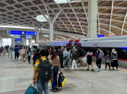 13 Ribu Tiket Whoosh Terjual saat Arus Balik Libur Waisak 2024