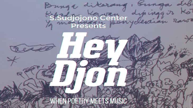 Laman Acara Hey Djon. (Dokumen S. Sudjojono Center)