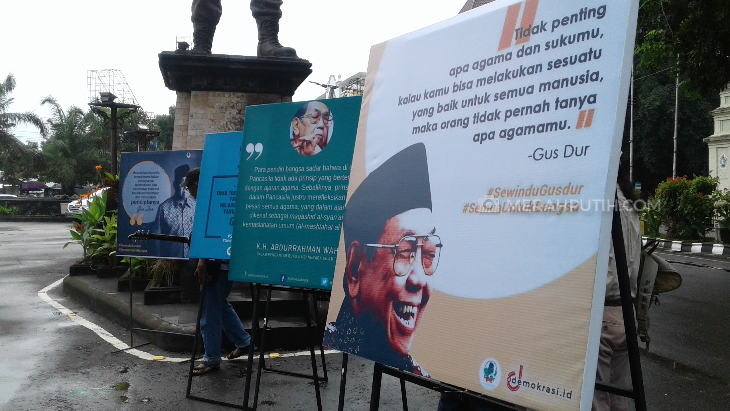 Cara Wong Solo Peringati Sewindu Meninggalnya Gus Dur