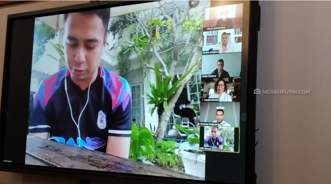Raffi Ahmad dan COO Dewa United Janjikan Bonus Besar ke Pemain Jika Menang