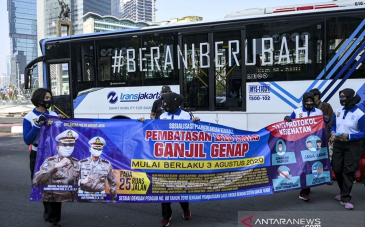 Penerapan Ganjil Genap Dinilai Gak Nyambung dengan Penanggulangan COVID-19