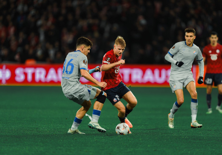 Hasil Liga Europa: Calvin Verdonk Absen karena Cedera, Lille Sikat Dinamo Zagreb 4-0