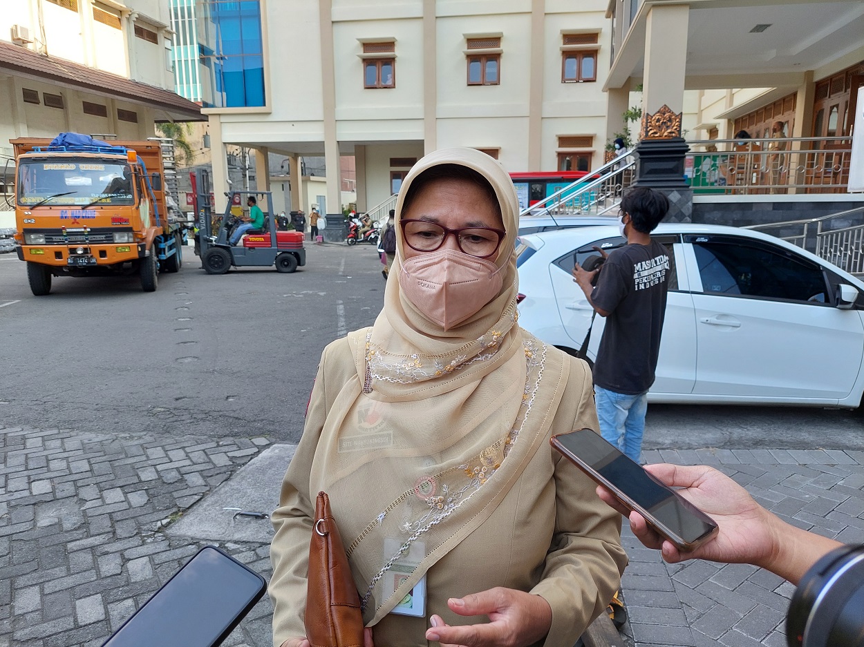 Kepala Dinas Kesehatan Kota (DKK) Solo, Siti Wahyuningsih. (MP/Ismail)