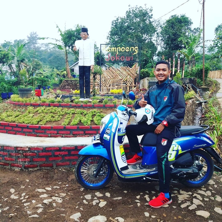 (Foto 5) Kampoeng Jokowi yang terletak di Garut, Jawa Barat. Foto by instagram jajang daryana